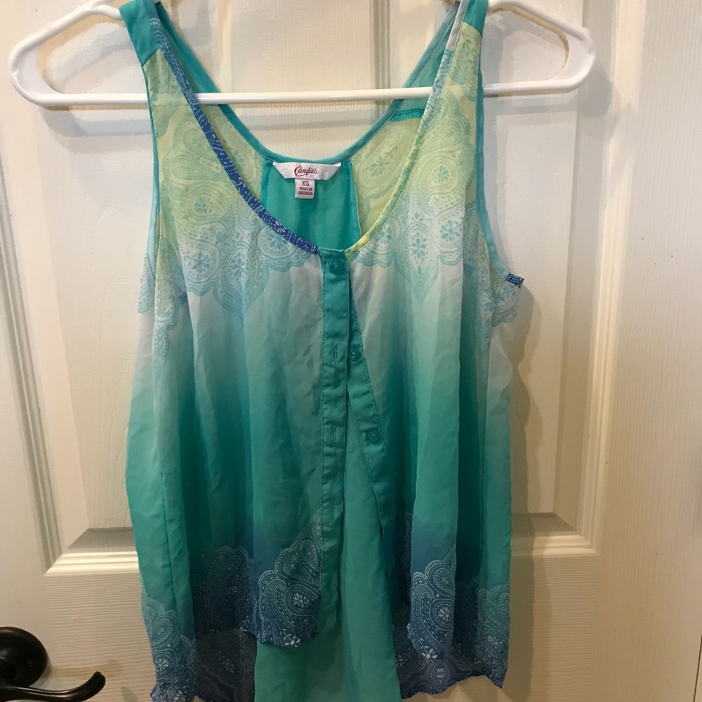 Girls button up